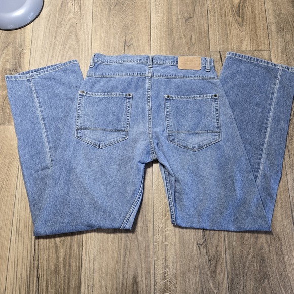 American Eagle Outfitters Other - American Eagle Men's Fit 33x32 Blue Straight Leg Denim Pants 100% Cotton